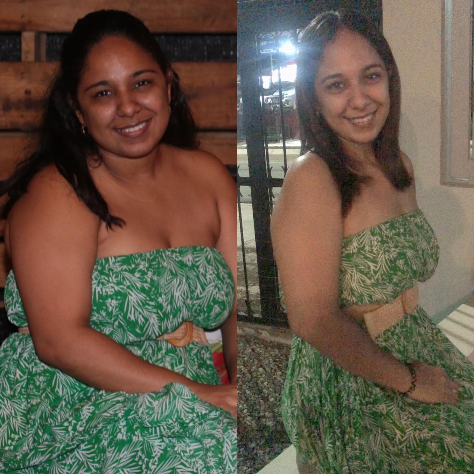 Antes y después de Vicky, -11kg en 4 meses