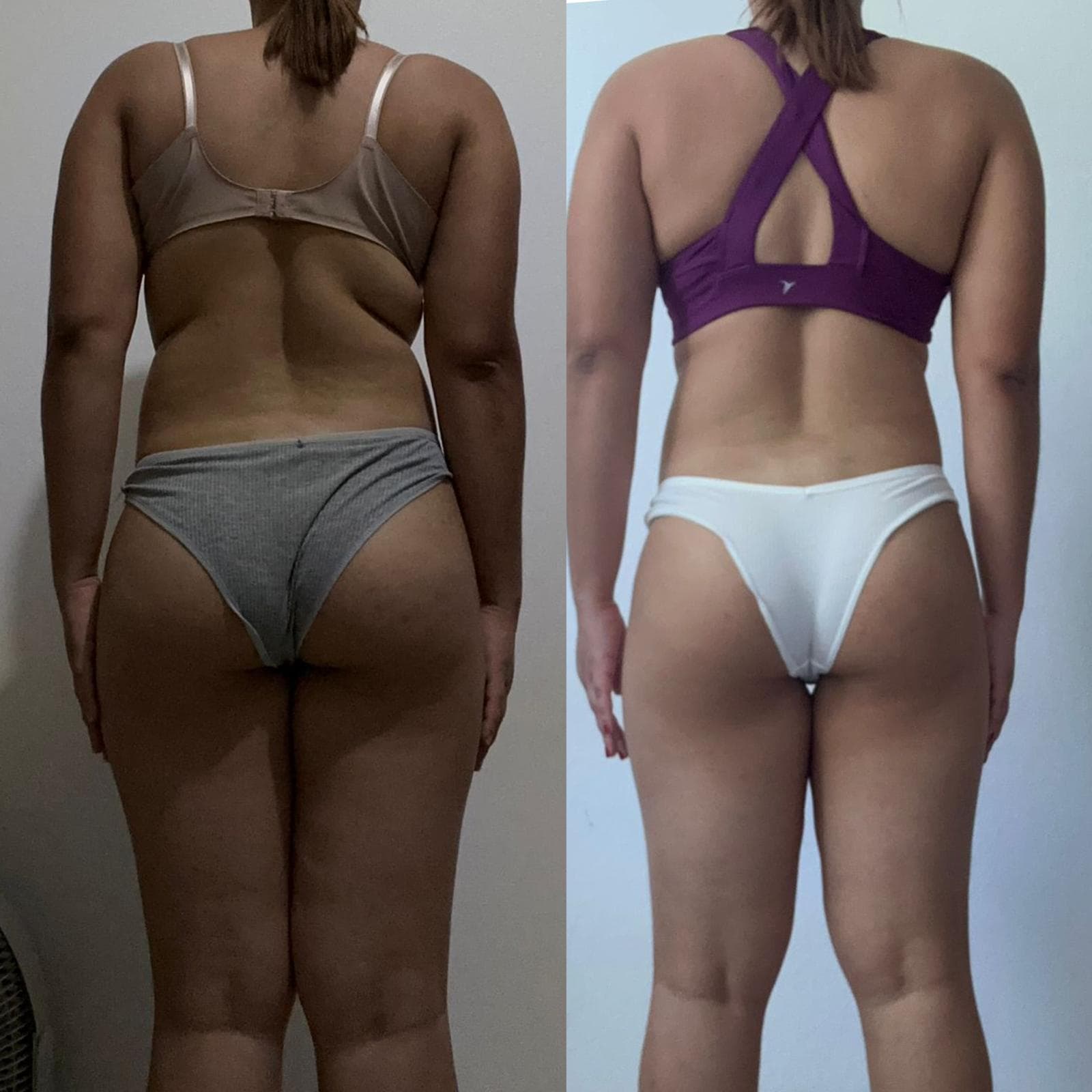 Antes y después de Vitaly, -4kg en 1 mes